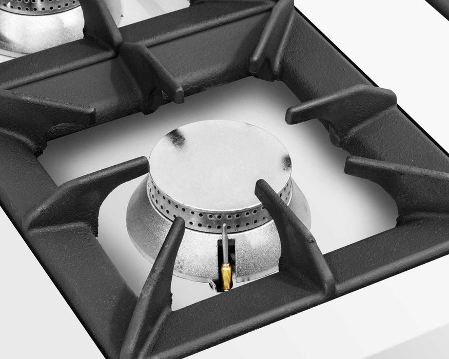 Газов котлон с 2 газови горелки (14 kW) 80х50 см + газова защита CE