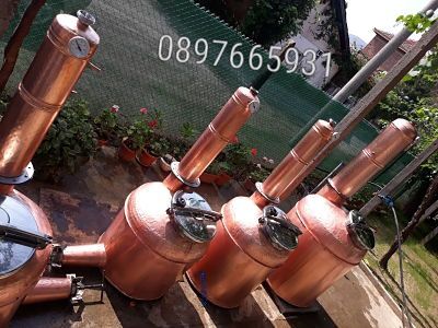 Казани за ракия двоен дестилат !