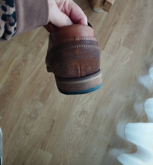 Pantofi din piele maro pentru bărbați, mărimea 43