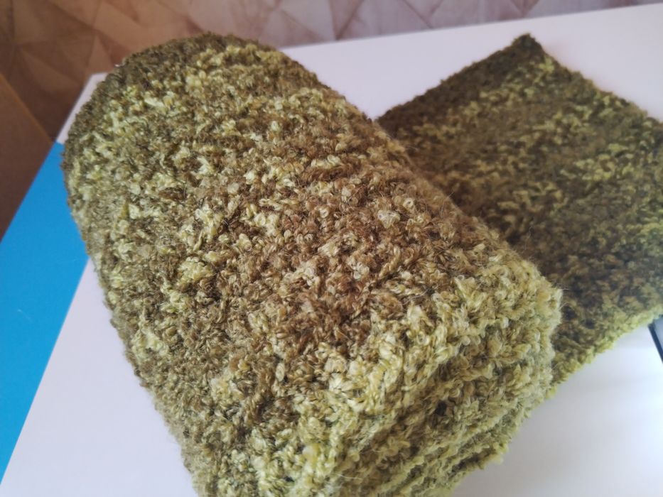 Шарф тёплый ручной работы