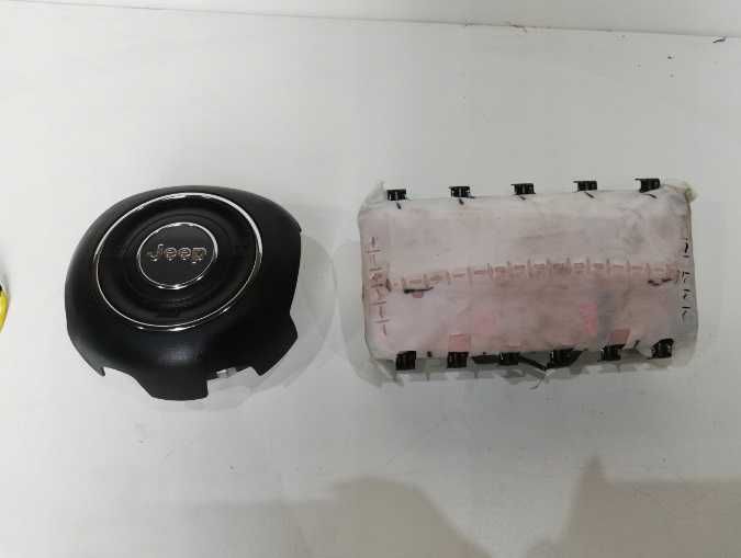 Jeep Compass - plansa de bord - kit airbag volan pasager - set centuri