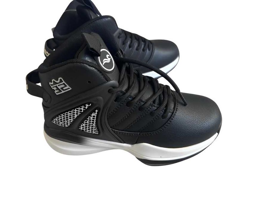 Ghete Sport Negru cu alb/Copii-Baieti/NR ramase :32/33/34/35/36