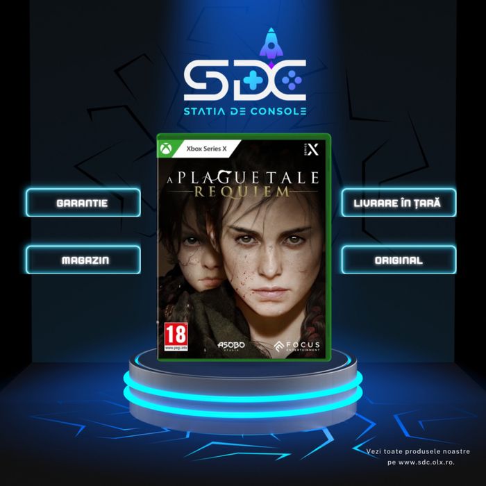 SIGILAT A Plague Tale Requiem Xbox Series X  NOU
