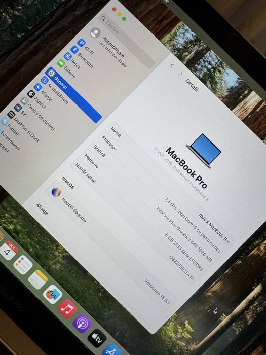 Macbook pro A2159 din 2019
