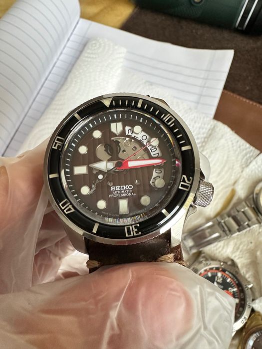 Seiko skeleton automatic - custom made edition