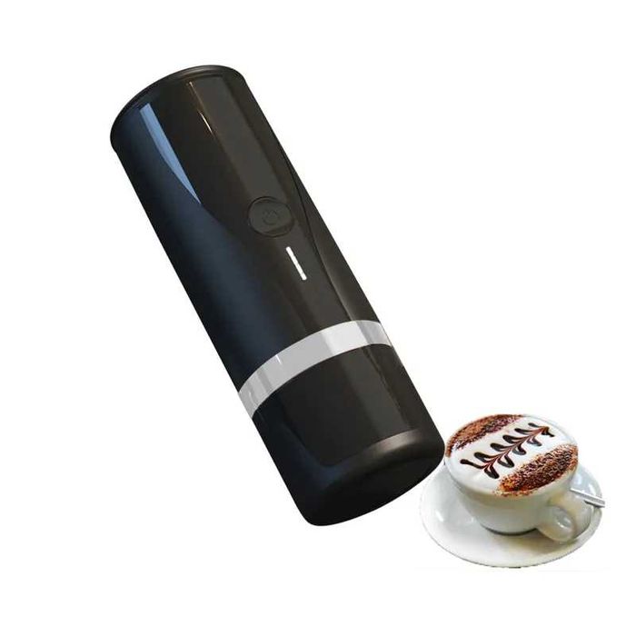 Espressor portabil, cu incalzire 96 grade, Nespresso si cafea macinata