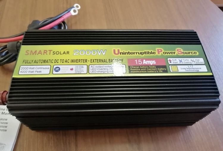 Инвертор 2000ватт, преоброзователь 12в на 220в