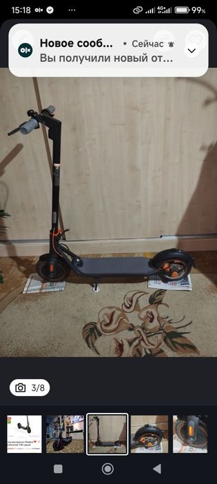 Продам электросамокат NINEBOT F40. Оригинал.