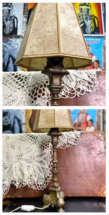 Настольная лампа эпохи СССР