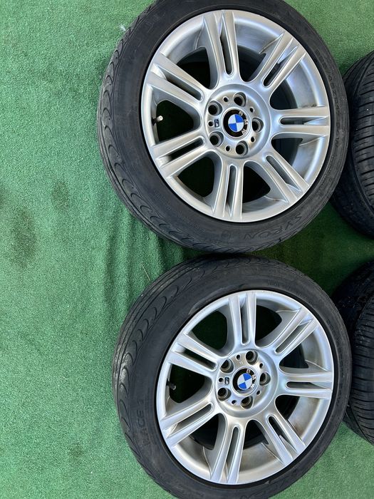 5x120 17 оргинални спорт пакет М кови за BMW със летни гуми