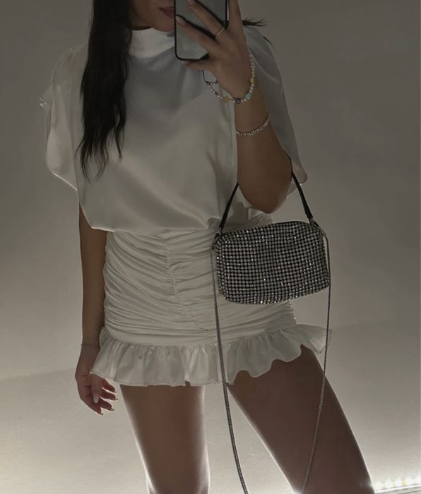 Rochie Alba - Marimea - M