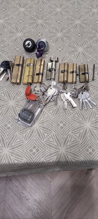 Замки дверные. Серцевины