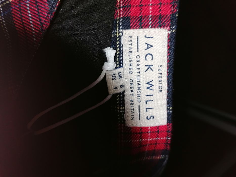 Fusta in carouri Jack Wills