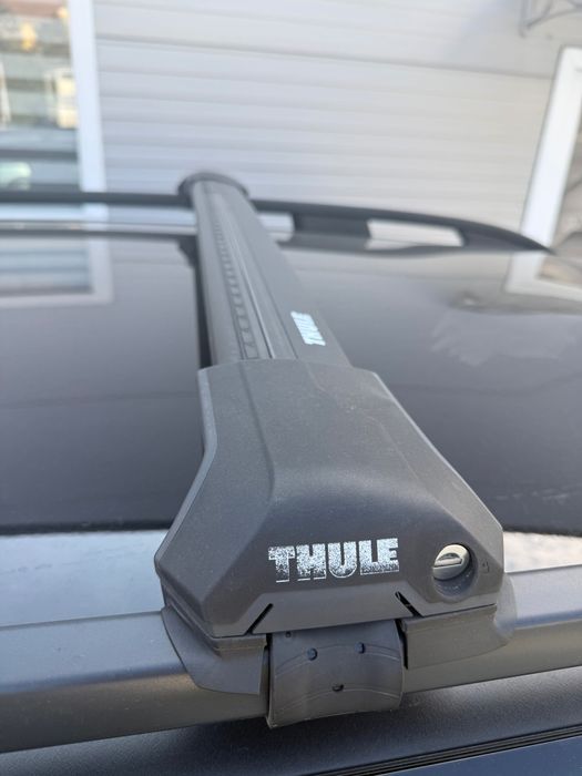 Bare transversale Thule Edge Raised Rail Wingbar Edge Black