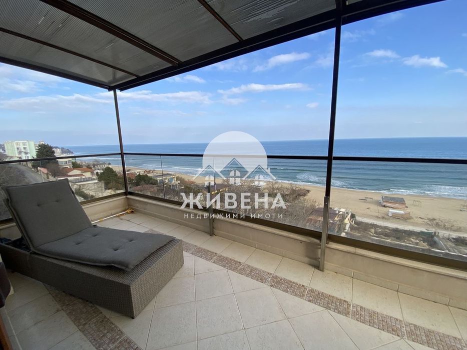 Просторен 4-стаен мезонет под наем, м-т Кабакум, морска панорама, пар