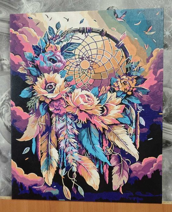 картина красками 40х50