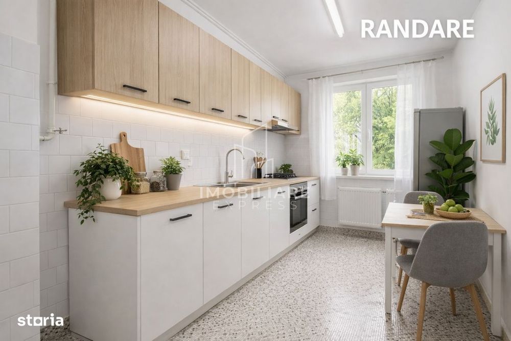 Apartament Semicentral cu 2 camere