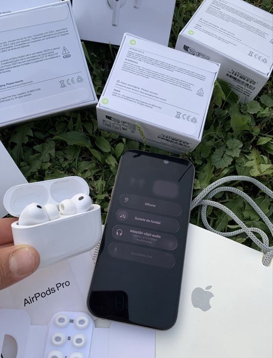 Căști AirPods Pro 3 (ANC) USB-C 2026 (Noi, Sigilate)
