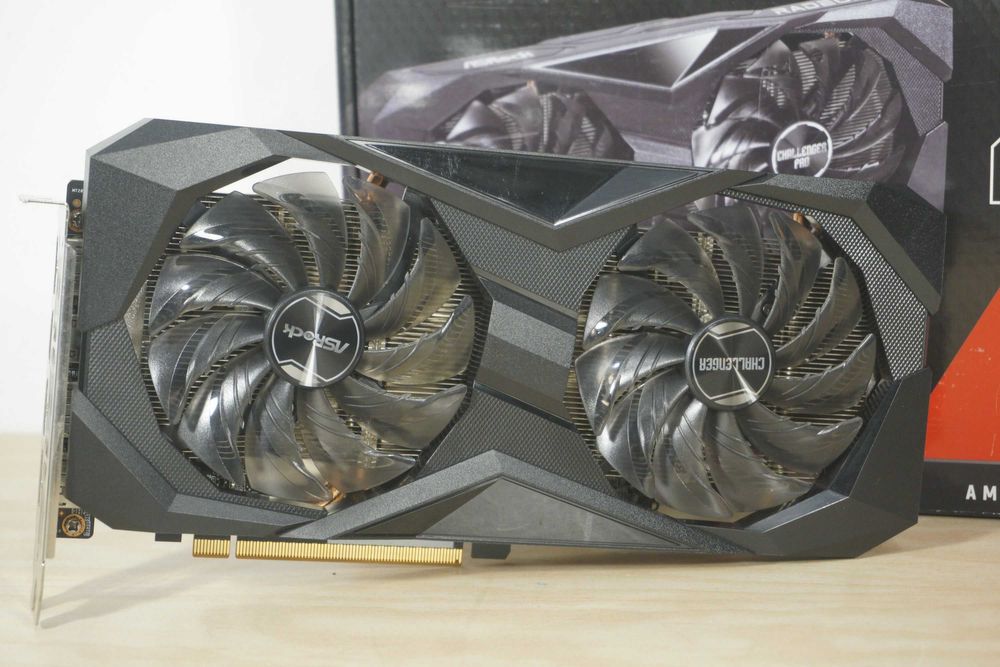 GPU RX 6600 XT 8GB AsRock Challenger AMD Radeon видеокарта/ вкл. ДДС