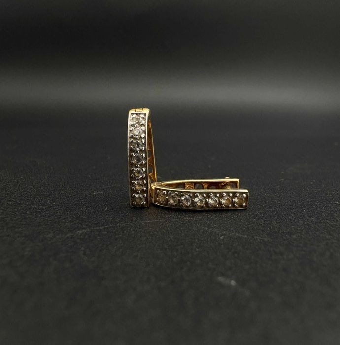 Dracula Amanet: Cercei de Aur 14K/2.16GR.