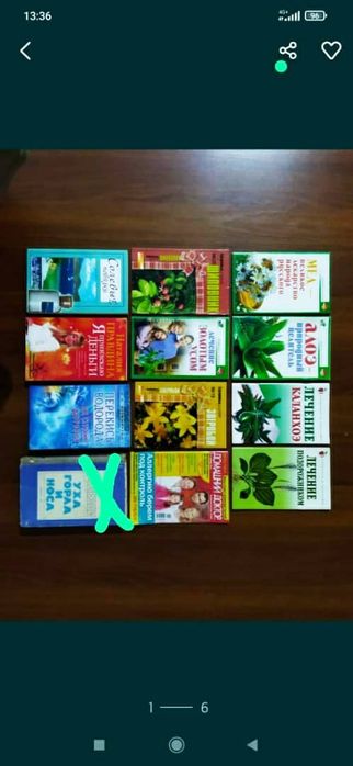 Книжки "Лекарственные растения"