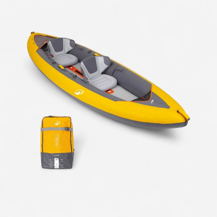 Caiac-canoe gonflabil 2 locuri Tribord - produs resigilat Decathlon