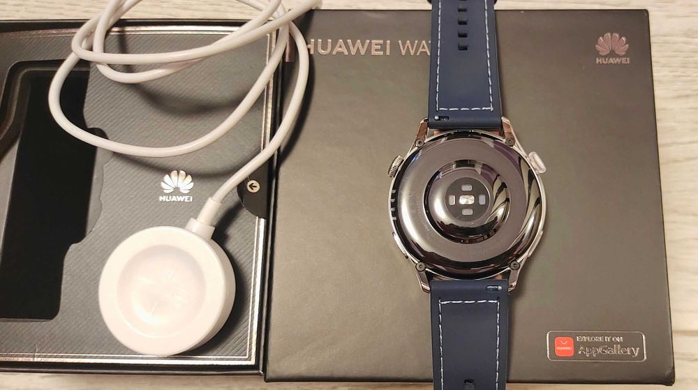 Ceas smartwatch Huawei Watch 3, 46mm, GLL-AL04, eSIM, 4G LTE, GPS, NFC