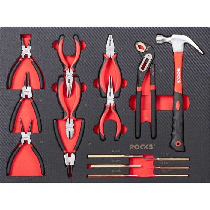 Dulap de scule echipat cu 260 piese