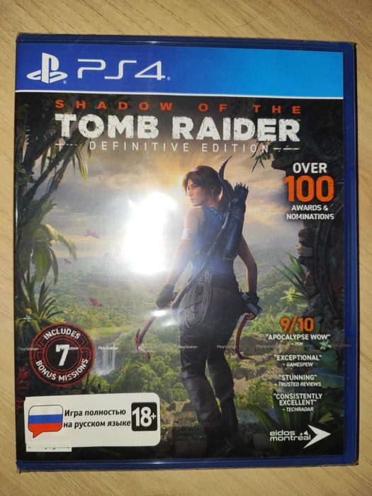 Игра для ps4 Shadow of the tomb raider