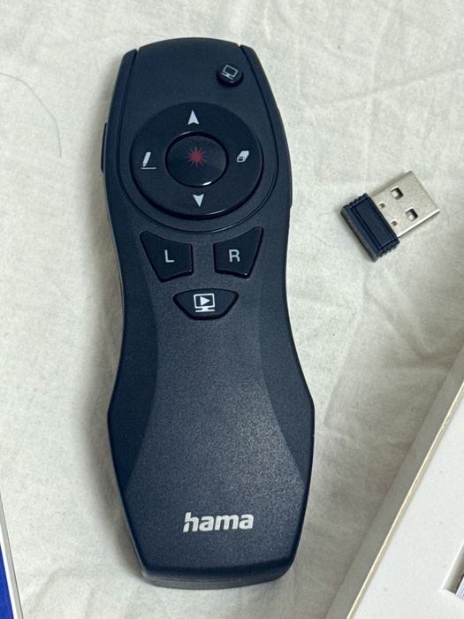 Pointer Presenter Wireless HAMA X-Pointer 6in1, negru