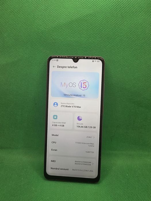 ZTE Blade V70 Max 128/4GB•Amanet Lazar Crangasi •43486