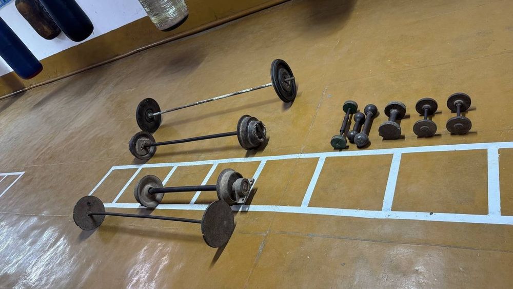 Гантели и штанга