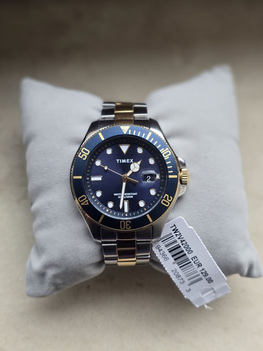 ЧИСТО НОВ Timex Harborside Coast (Двуцветен) – С гаранция, купен от Италия