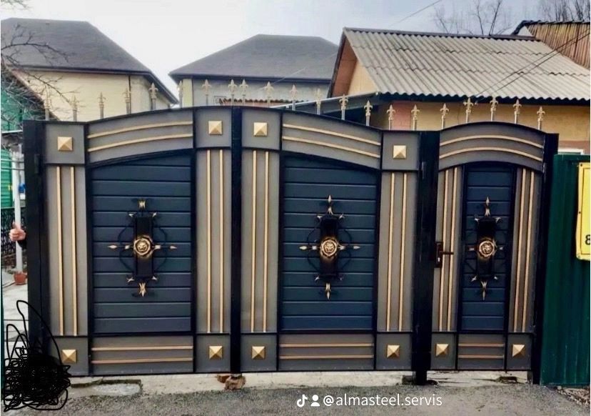 Варота,навес,забор,перила