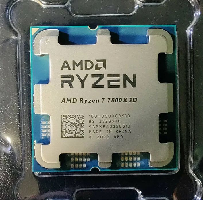 Продам процессор amd 7800x3D