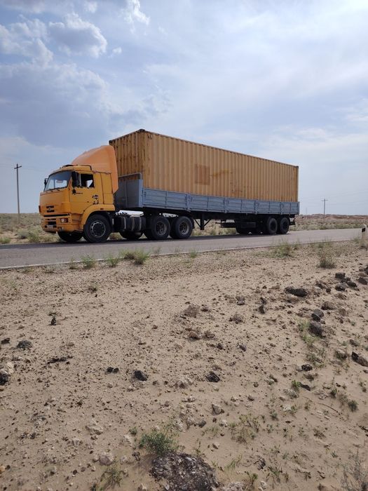Kamaz sotiladi yili 2006 pritsep yili 2005