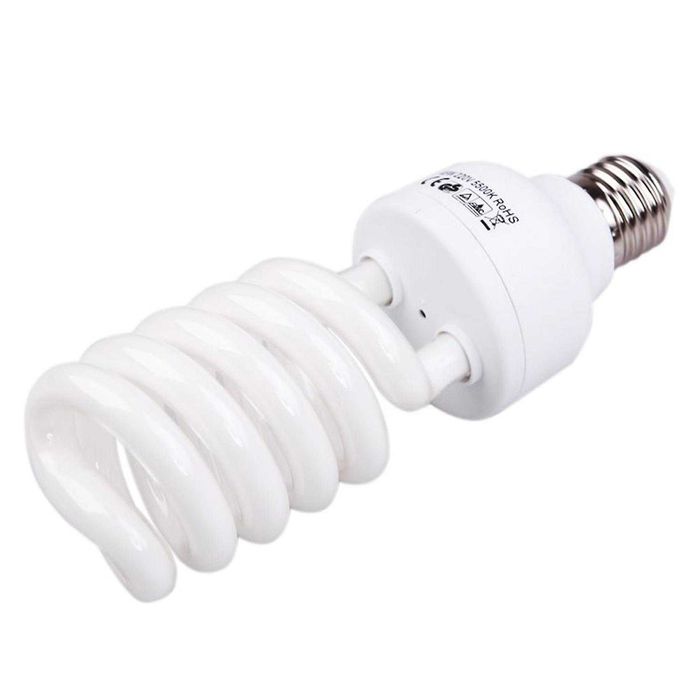 Bec lumina difuza E27 220v 5500k 45W, bec studio, lumina studio 45W