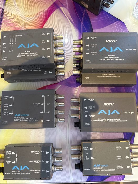 convertoare video profesionale AJA Video Systems