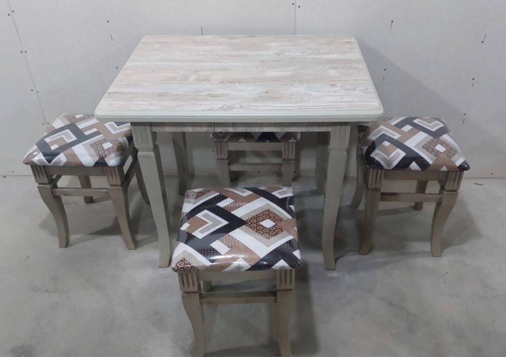 Кухонное стол и стулья Стол стулья Ошхонага стол стул Stol stul