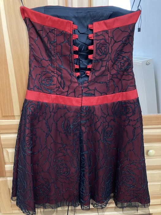 Бална рокля - бордо