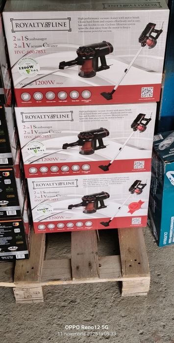 Oale și aspirator cu fir