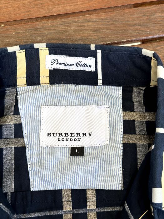 Мъжка риза BURBERRY London - размер L, Отлично състояние