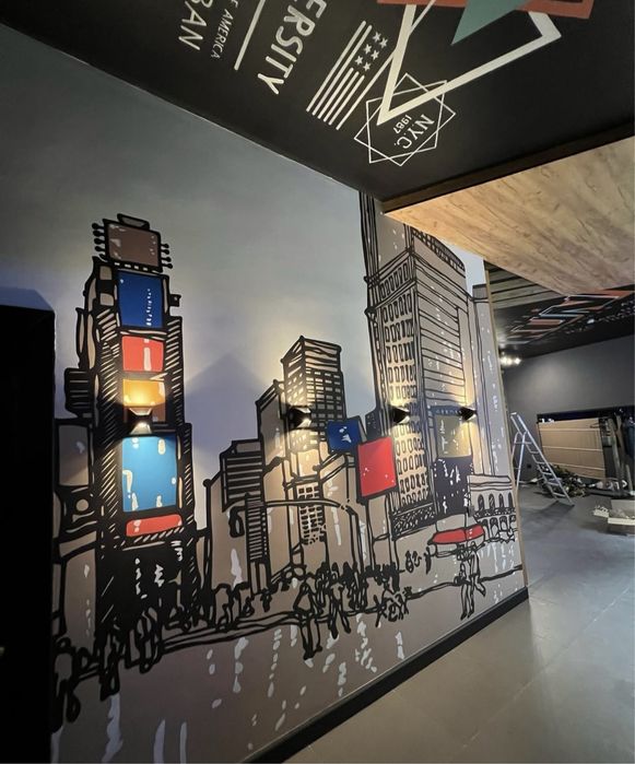 Роспись стен, картины