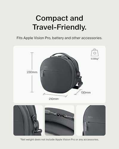 Нова Belkin чанта за Apple Vision Pro + аксесоари, компактна и здрава