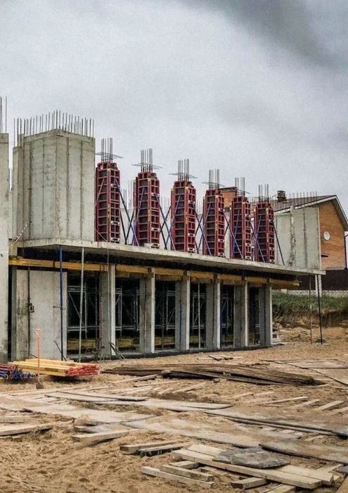 Монолитные работы под ключ, своя опалубка, ТМО