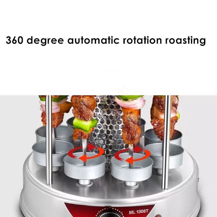 Шашлычница Uy sharoitida tutunsiz shashlik pishirish электрошашлычница