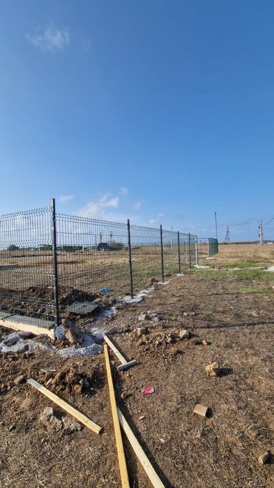 Împrejmuirii terenuri cu plasă burdurata