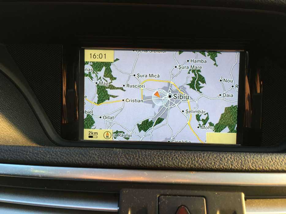 Update Harti navigatie pentru sistemul Mercedes NTG 4.5 Europa Romania