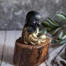 Буда Бебе Фигура За Декорация Комплект - Не Чух,Не Видях и Не Разбрах