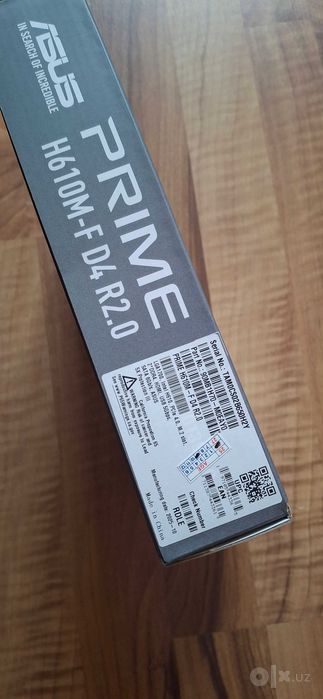 Asus H610M-F LGA 1700 motherboard (new) материнская плата (новая)